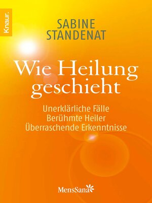 cover image of Wie Heilung geschieht